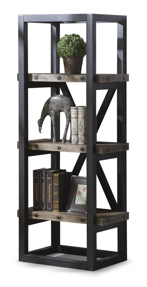 Flexsteel Carpenter Side Pier in Rustic Gray - Holmwood's Furniture & Design Center (Somersworth, NH)