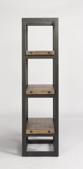Flexsteel Carpenter Side Pier in Rustic Gray - Holmwood's Furniture & Design Center (Somersworth, NH)