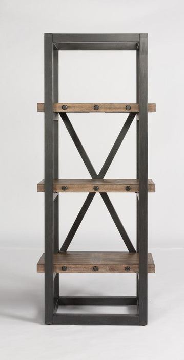 Flexsteel Carpenter Side Pier in Rustic Gray - Holmwood's Furniture & Design Center (Somersworth, NH)