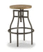 Flexsteel Carpenter Stool in Rustic Gray - Holmwood's Furniture & Design Center (Somersworth, NH)