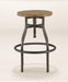 Flexsteel Carpenter Stool in Rustic Gray - Holmwood's Furniture & Design Center (Somersworth, NH)