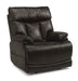 Flexsteel Clive Power Recliner with Power Headrest and Lumbar - Holmwood's Furniture & Design Center (Somersworth, NH)