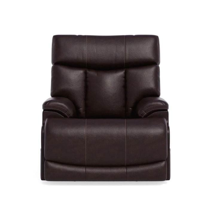 Flexsteel Clive Power Recliner with Power Headrest and Lumbar - Holmwood's Furniture & Design Center (Somersworth, NH)
