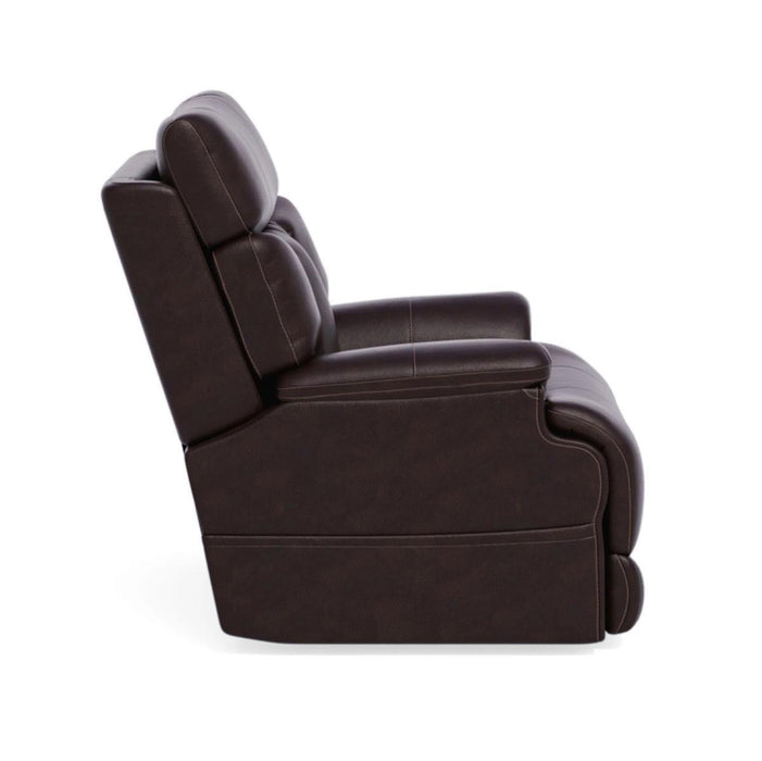 Flexsteel Clive Power Recliner with Power Headrest and Lumbar - Holmwood's Furniture & Design Center (Somersworth, NH)