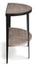 Flexsteel Compass Sofa Table in Gray/Black - Holmwood's Furniture & Design Center (Somersworth, NH)