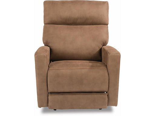 Flexsteel Ezra Power Recliner with Power Headrest and Lumbar - Holmwood's Furniture & Design Center (Somersworth, NH)