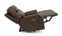 Flexsteel Garrett Power Recliner with Power Headrest and Lumbar - Holmwood's Furniture & Design Center (Somersworth, NH)