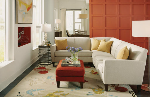 Flexsteel Halo Chairside Table in Silver - Holmwood's Furniture & Design Center (Somersworth, NH)