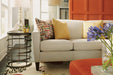Flexsteel Halo Chairside Table in Silver - Holmwood's Furniture & Design Center (Somersworth, NH)