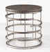 Flexsteel Halo Lamp Table in Silver - Holmwood's Furniture & Design Center (Somersworth, NH)