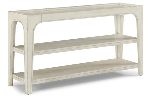 Flexsteel Harmony Sofa Table in White - Holmwood's Furniture & Design Center (Somersworth, NH)