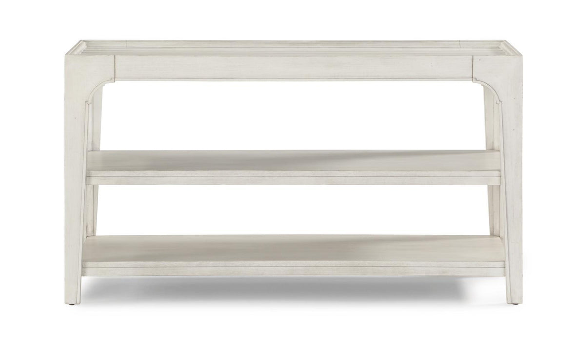 Flexsteel Harmony Sofa Table in White - Holmwood's Furniture & Design Center (Somersworth, NH)