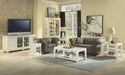 Flexsteel Harmony Sofa Table in White - Holmwood's Furniture & Design Center (Somersworth, NH)