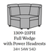 Flexsteel Latitudes Astra Leather Full Wedge w/Power Headrest - Holmwood's Furniture & Design Center (Somersworth, NH)