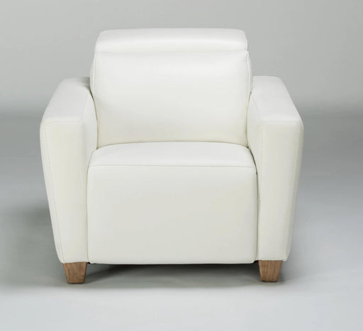 Flexsteel Latitudes Astra Leather Power Recliner w/Power Headrest - Holmwood's Furniture & Design Center (Somersworth, NH)