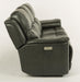 Flexsteel Latitudes Cade Leather Power Reclining Sofa w/Power Headrests in Black - Holmwood's Furniture & Design Center (Somersworth, NH)