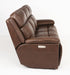 Flexsteel Latitudes Chance Leather Power Reclining Sofa w/Power Headrests - Holmwood's Furniture & Design Center (Somersworth, NH)
