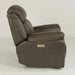 Flexsteel Latitudes Elijah Leather Power Recliner w/Power Headrest - Holmwood's Furniture & Design Center (Somersworth, NH)