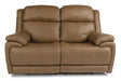Flexsteel Elijah Power Reclining Loveseat w/ Pwr Headrests, Lumbar - Holmwood's Furniture & Design Center (Somersworth, NH)