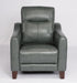 Flexsteel Latitudes Forte Leather Power Recliner w/Power Headrest - Holmwood's Furniture & Design Center (Somersworth, NH)