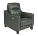 Flexsteel Latitudes Forte Leather Power Recliner w/Power Headrest - Holmwood's Furniture & Design Center (Somersworth, NH)