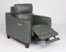 Flexsteel Latitudes Forte Leather Power Recliner w/Power Headrest - Holmwood's Furniture & Design Center (Somersworth, NH)