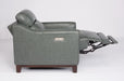 Flexsteel Latitudes Forte Leather Power Recliner w/Power Headrest - Holmwood's Furniture & Design Center (Somersworth, NH)