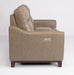 Flexsteel Latitudes Forte Leather Power Reclining Loveseat w/Console & Power Headrests - Holmwood's Furniture & Design Center (Somersworth, NH)