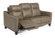 Flexsteel Latitudes Forte Leather Power Reclining Sofa w/Power Headrests - Holmwood's Furniture & Design Center (Somersworth, NH)