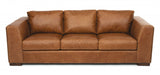 Flexsteel Latitudes Hawkins Leather 3-Cushion Sofa - Holmwood's Furniture & Design Center (Somersworth, NH)