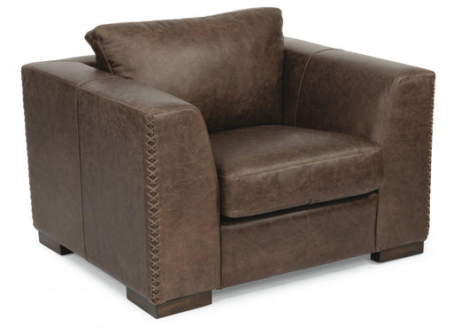 Flexsteel Latitudes Hawkins Leather Chair - Holmwood's Furniture & Design Center (Somersworth, NH)