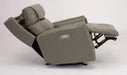 Flexsteel Latitudes Holton Leather Power Gliding Recliner w/Power Headrest - Holmwood's Furniture & Design Center (Somersworth, NH)