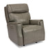 Flexsteel Latitudes Holton Leather Power Gliding Recliner w/Power Headrest - Holmwood's Furniture & Design Center (Somersworth, NH)
