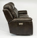 Flexsteel Latitudes Kingsley Leather Power Reclining Sofa w/Power Headrests - Holmwood's Furniture & Design Center (Somersworth, NH)