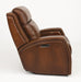 Flexsteel Latitudes Mustang Leather Power Gliding Recliner w/Power Headrests - Holmwood's Furniture & Design Center (Somersworth, NH)