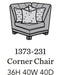 Flexsteel Latitudes Port Royal Leather Corner Chair - Holmwood's Furniture & Design Center (Somersworth, NH)