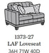 Flexsteel Latitudes Port Royal Leather LAF Loveseat - Holmwood's Furniture & Design Center (Somersworth, NH)