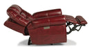 Flexsteel Maverick Power Recliner with Power Headrest and Lumbar - Holmwood's Furniture & Design Center (Somersworth, NH)