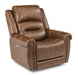 Flexsteel Oscar Power Recliner with Power Headrest and Lumbar - Holmwood's Furniture & Design Center (Somersworth, NH)