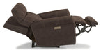 Flexsteel Owen Power Recliner with Power Headrest and Lumbar - Holmwood's Furniture & Design Center (Somersworth, NH)