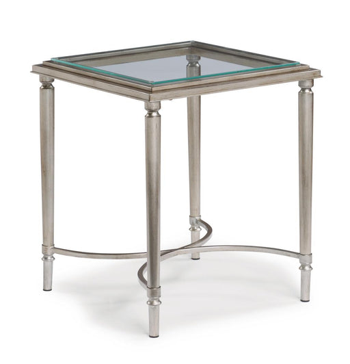 Flexsteel Piper Chairside Table in Gray - Holmwood's Furniture & Design Center (Somersworth, NH)