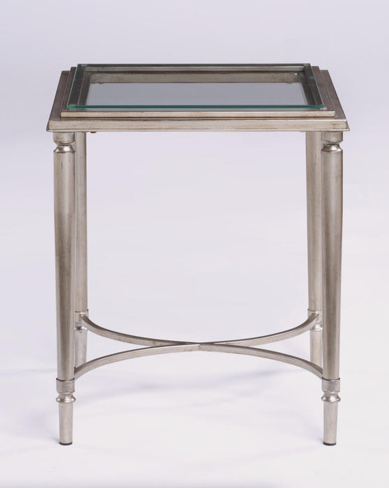 Flexsteel Piper Chairside Table in Gray - Holmwood's Furniture & Design Center (Somersworth, NH)