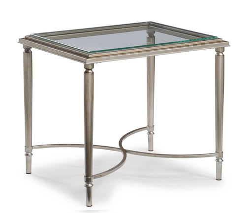 Flexsteel Piper End Table in Gray - Holmwood's Furniture & Design Center (Somersworth, NH)