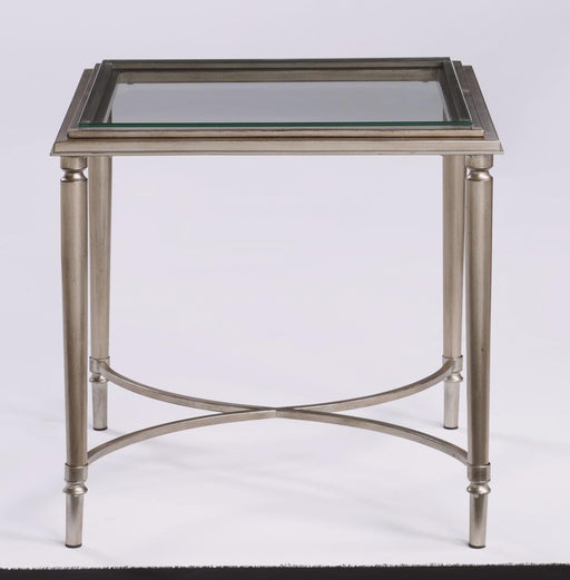 Flexsteel Piper Lamp Table in Gray - Holmwood's Furniture & Design Center (Somersworth, NH)