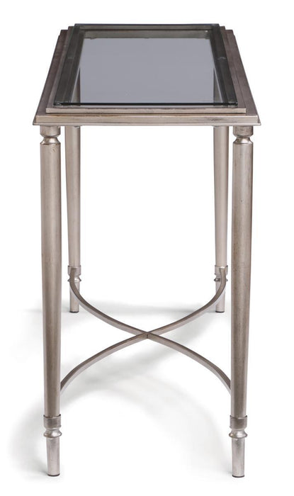 Flexsteel Piper Sofa Table in Gray - Holmwood's Furniture & Design Center (Somersworth, NH)