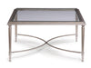 Flexsteel Piper Square Coffee Table in Gray - Holmwood's Furniture & Design Center (Somersworth, NH)