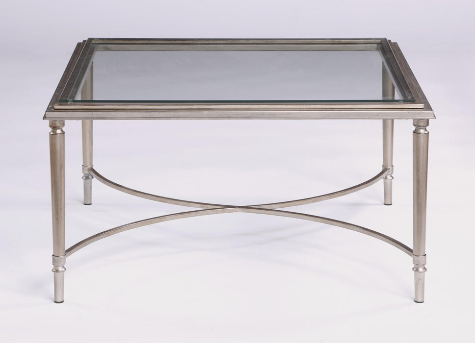 Flexsteel Piper Square Coffee Table in Gray - Holmwood's Furniture & Design Center (Somersworth, NH)