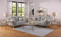 Flexsteel Piper Sofa Table in Gray - Holmwood's Furniture & Design Center (Somersworth, NH)