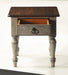 Flexsteel Plymouth End Table in Two-Tone - Holmwood's Furniture & Design Center (Somersworth, NH)