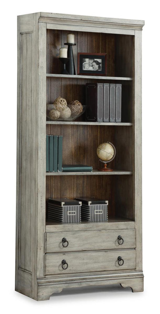 Flexsteel Plymouth File Bookcase in Two-Tone - Holmwood's Furniture & Design Center (Somersworth, NH)